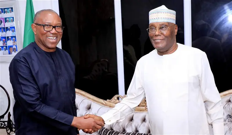 Obi pays private visits to Atiku, Lamido, first since 2023 presidential elections (Photos)