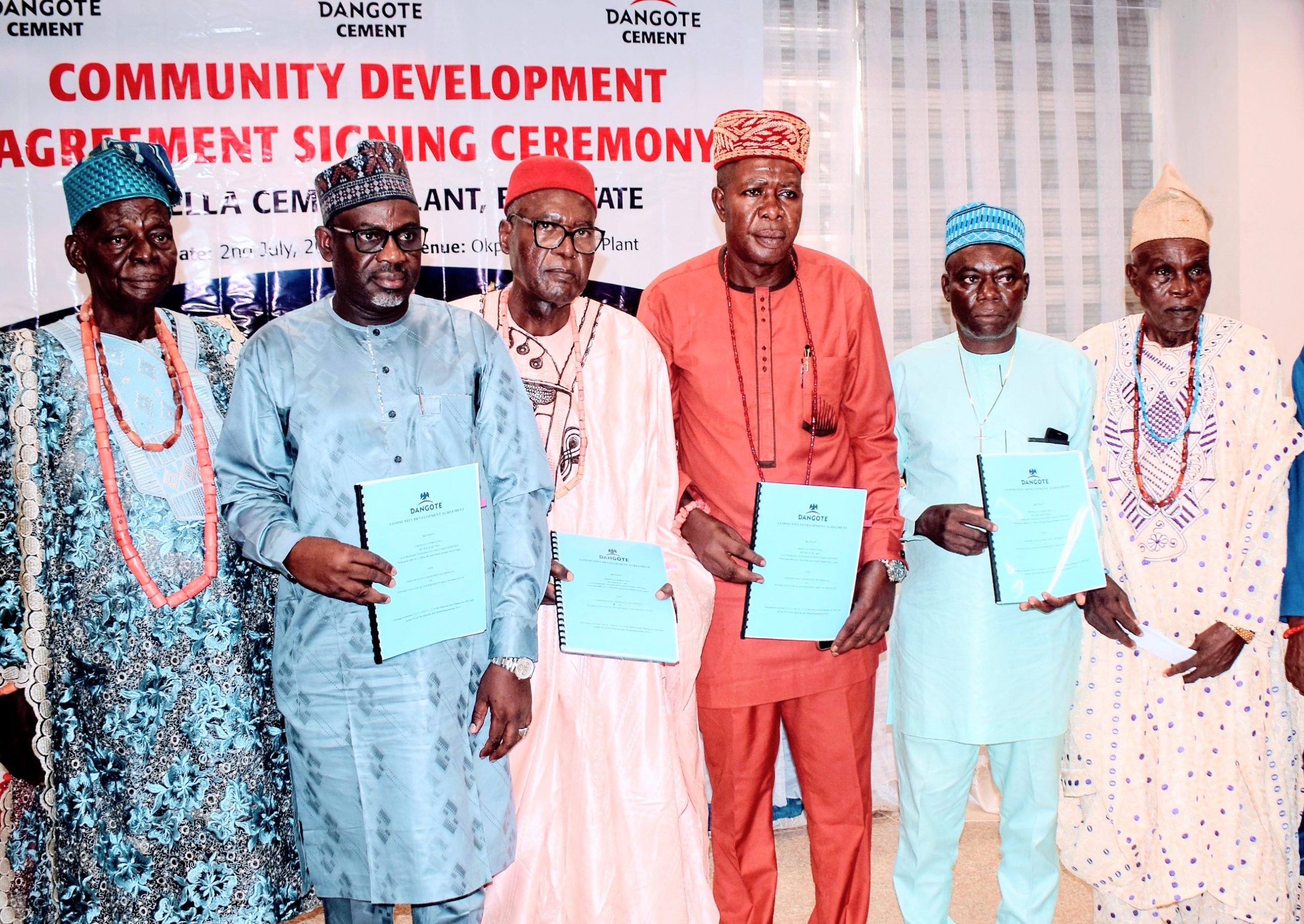 Dangote Cement Okpella commits to development, social support for host communities