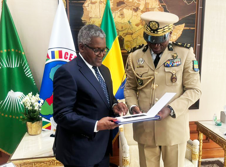 Gabon extends invitation to Dangote to explore investment opportunities in cement, fertilizer