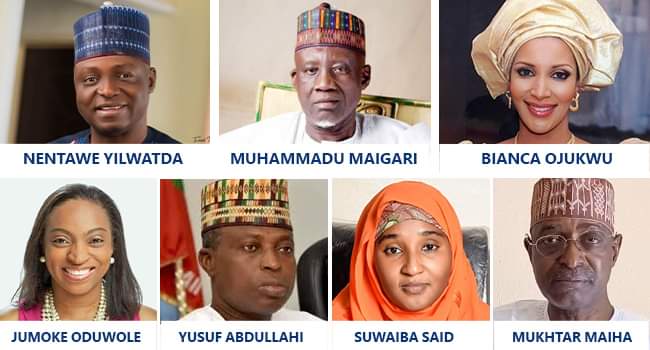 Meet the 7 new ministers in Tinubu’s cabinet