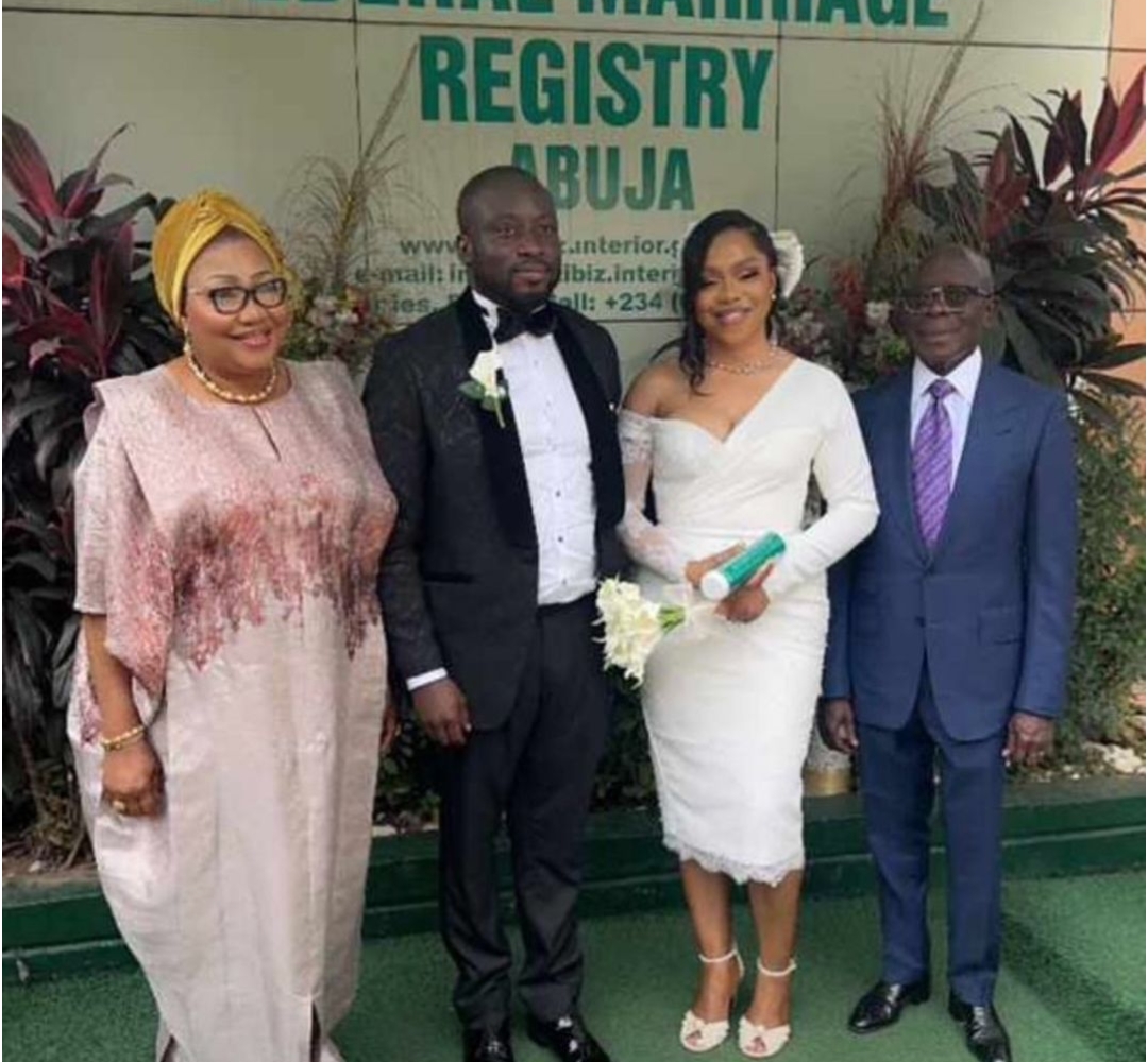 Adams Oshiomhole’s son ties the knot