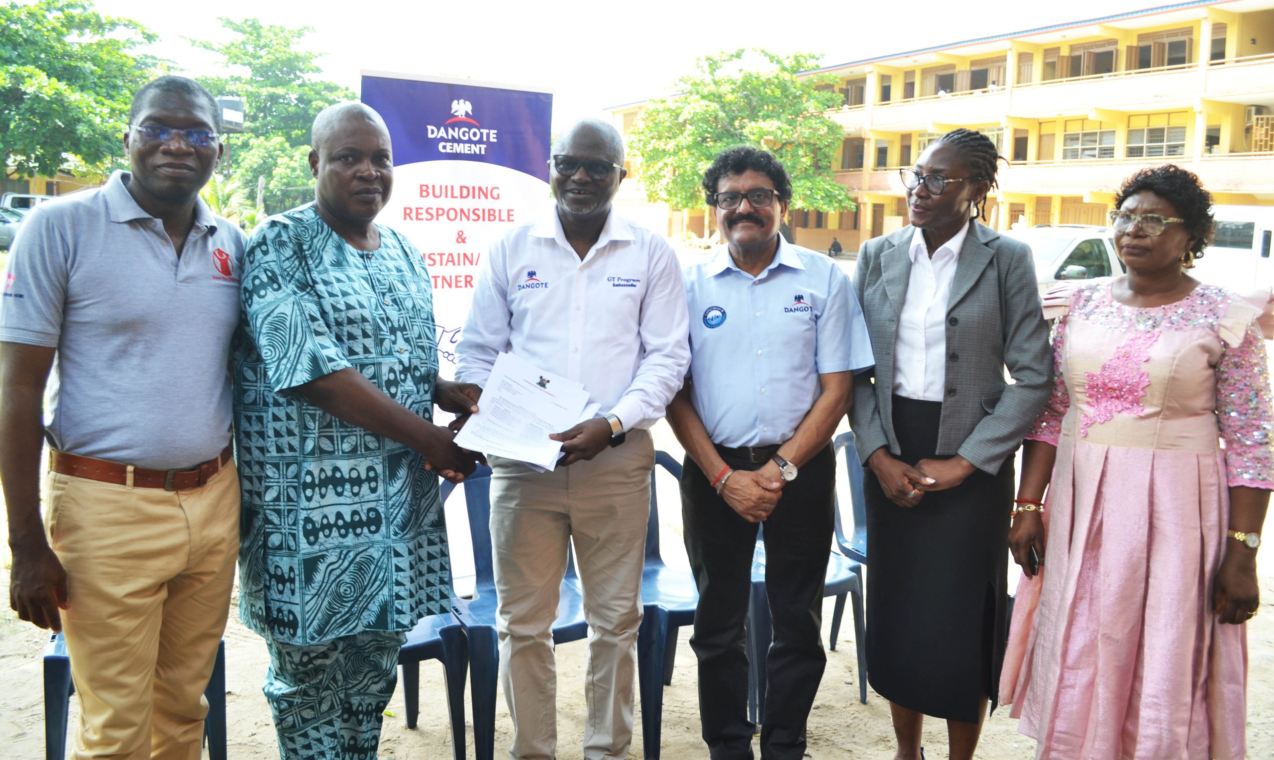 Dangote Cement donates educational support projects to Lagos schools