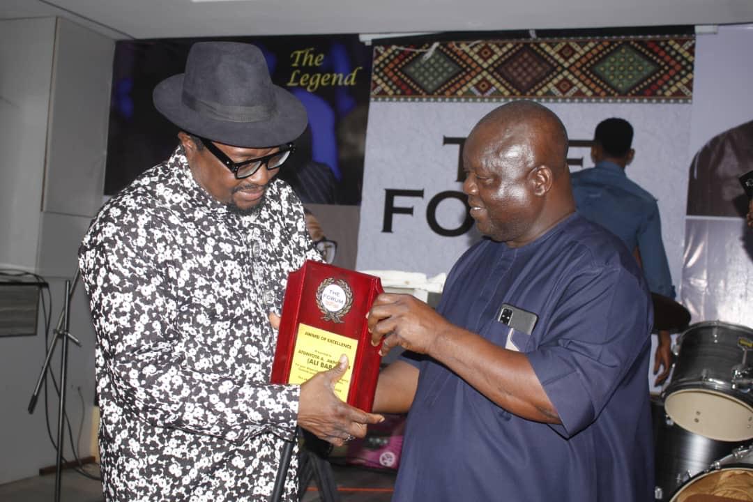 Ali Baba celebrated as an icon, mentor at Ojez forum gala