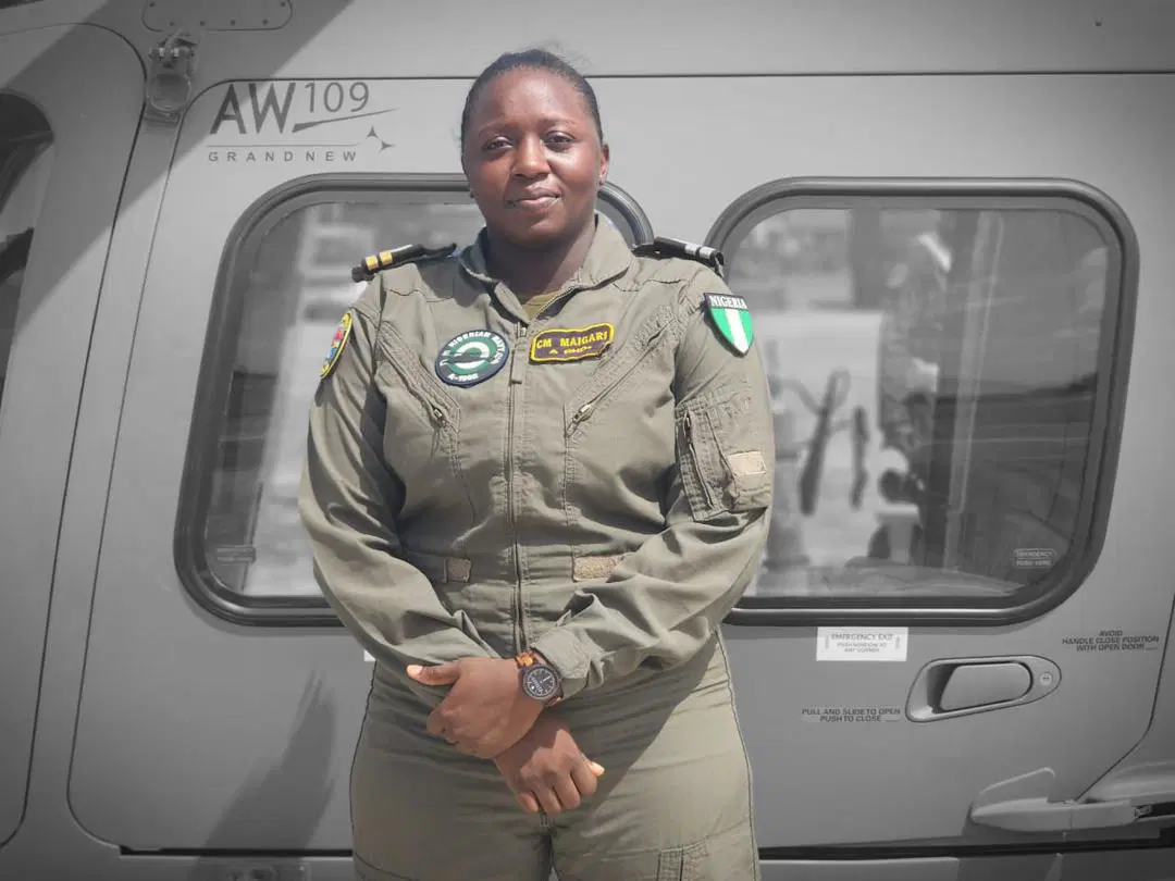 Nigeria gets first female Navy aircraft pilot since inception