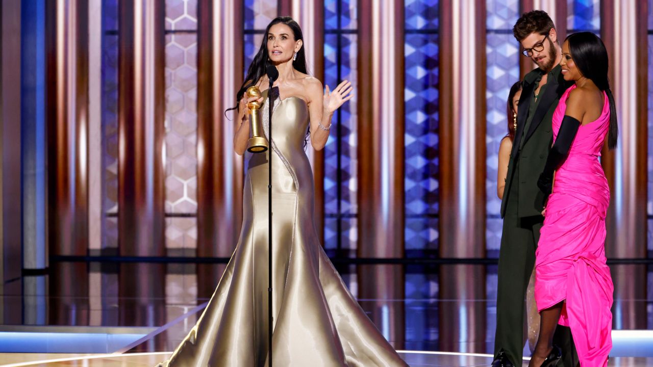 Demi Moore wins first acting award at 2025 Golden Globes + full list of winners